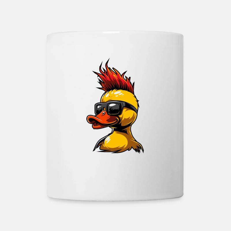 Gummientenpunk - Tasse - Weiß