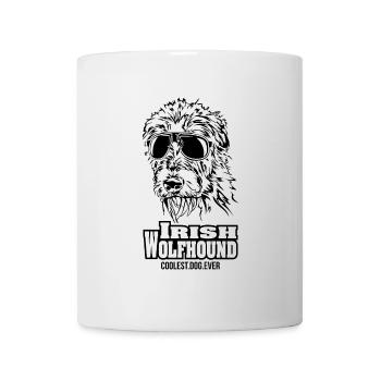 IRISH WOLFHOUND coolest dog ever Dog saying dogs - Mug - white - Front