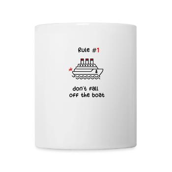 CRUISE SHIP - BLACK RED CRUISE SHIP - Mug - white - Front
