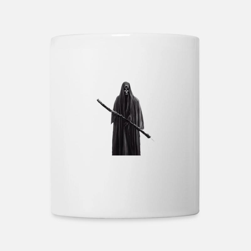 Creepy Death Reaper Grim Reaper Reaper Reaper Rea - Mug - white