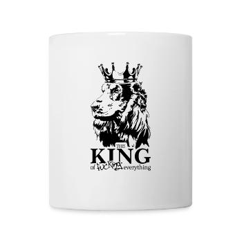 COCKER SPANIEL King Hundespruch Hunde Wilsigns - Tasse - Weiß - Vorne