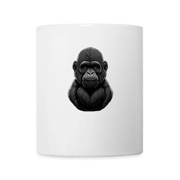 Câlin de gorille - Mug blanc - blanc - Devant