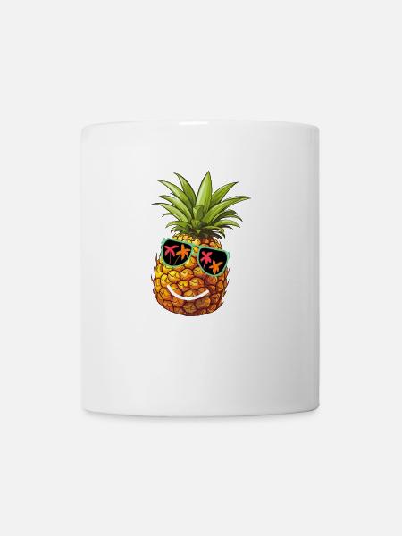 Madame Ananas - Mug blanc - blanc