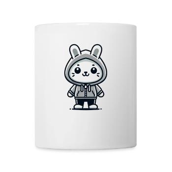 Playful Bunny - Confident and Cool - Tasse - Weiß - Vorne