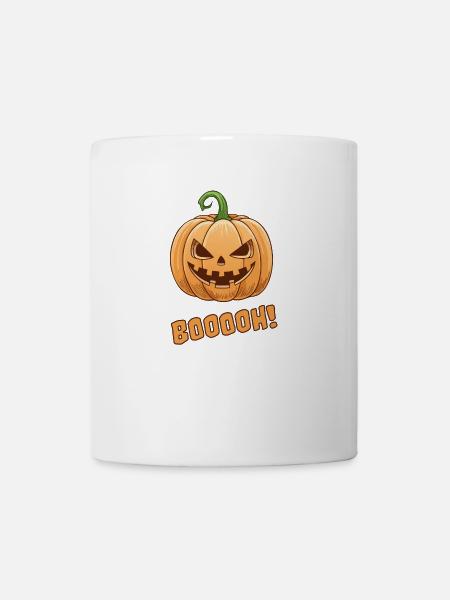 Halloween-Pumpkin - Tasse - Weiß