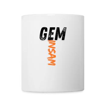 Gemeinsam / Einsam - Tasse - Weiß - Vorne