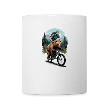 Downhill Express - Grizzly Power - Mug - white - Front