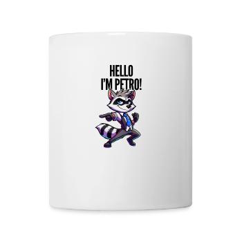 Hello, I’m Petro – Lustige Party StatementKleidung - Tasse - Weiß - Vorne
