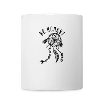 Be Honest Dreamcatcher Vibes - Tasse - Weiß - Vorne