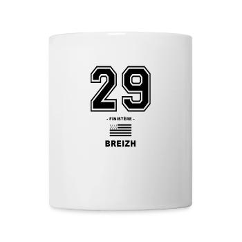 29 breizh bretagne - Mug blanc - blanc - Devant