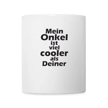 Der coole Onkel - Tasse - Weiß - Vorne