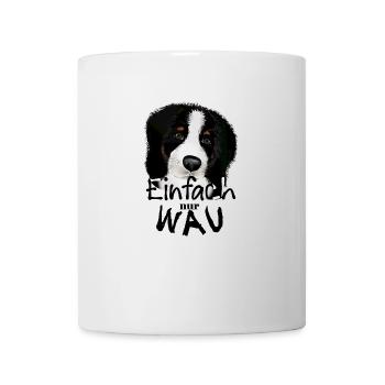 Hundeliebe - Tasse - Weiß - Vorne