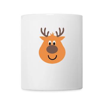christmas snow reindeer - Mug - white - Front
