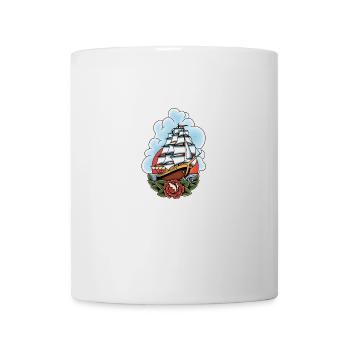 SCHIFF TATTOO - Tasse - Weiß - Vorne