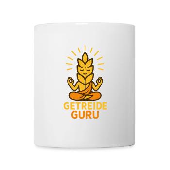 Grain Guru – Meditative Wheat Style - Mug - white - Front