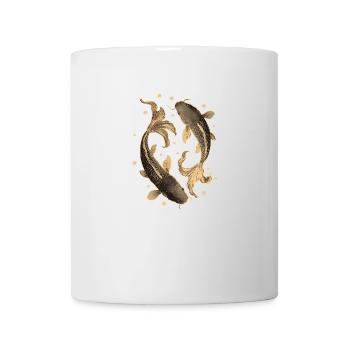 Koi Karpfen - Tasse - Weiß - Vorne