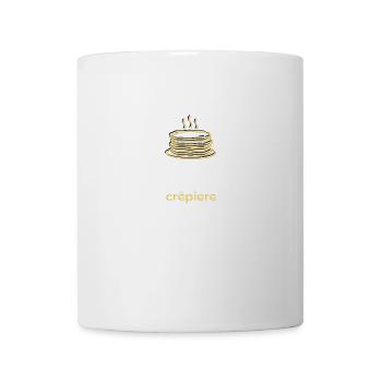 Lustiger Pfannkuchen Eierkuchen Pancake Spruch - Tasse - Weiß - Vorne