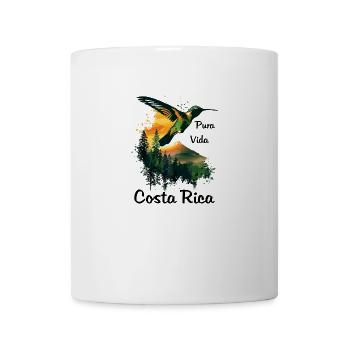 Hummingbird Bird Nature Animal Wilderness Nectar Costa Rica - Mug - white - Front