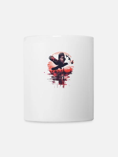 pigeon pigeon colombophile volant - Mug blanc - blanc