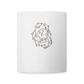 Wirklich kantiges Tattoo - Tasse - Weiß - Vorne