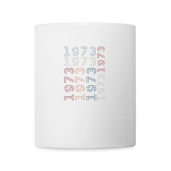 Jahrgang 1973 Geburtstagsgeschenk 1973 Retro 1973 - Tasse - Weiß - Vorne