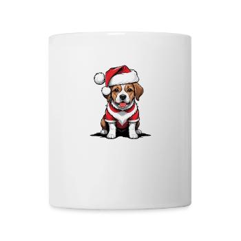 Santa Dog Santa Claus Dog Gift - Mug - white - Front