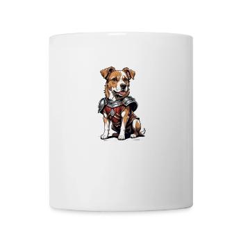 Dog Knight Warrior Dog Gift Warrior Knight - Mug - white - Front