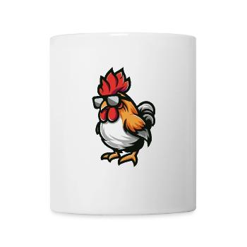Hahn Cool Comic - Tasse - Weiß - Vorne