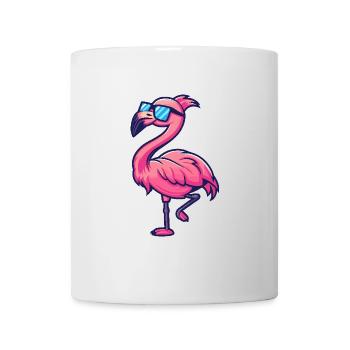 Flamingo Cool Comic - Mug - white - Front
