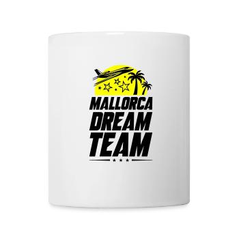 Équipe de rêve de Majorque - Mug blanc - blanc - Devant