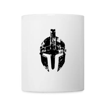 Spartaner Helm Symbol Gladiator - Tasse - Weiß - Vorne