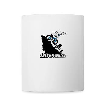Downhiller - Tasse - Weiß - Vorne