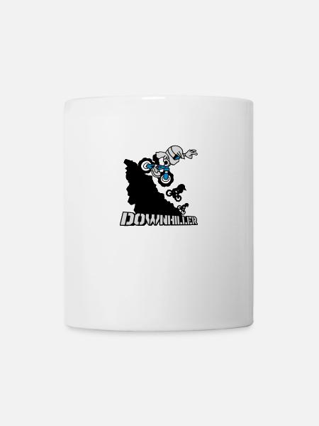Downhiller - Mug blanc - blanc