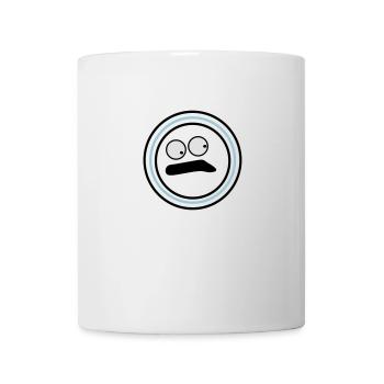 Cute emotional face huh - Mug - white - Front