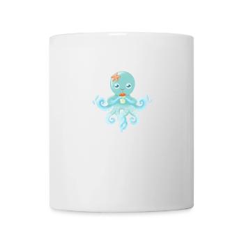 Octocute - Mug blanc - blanc - Devant