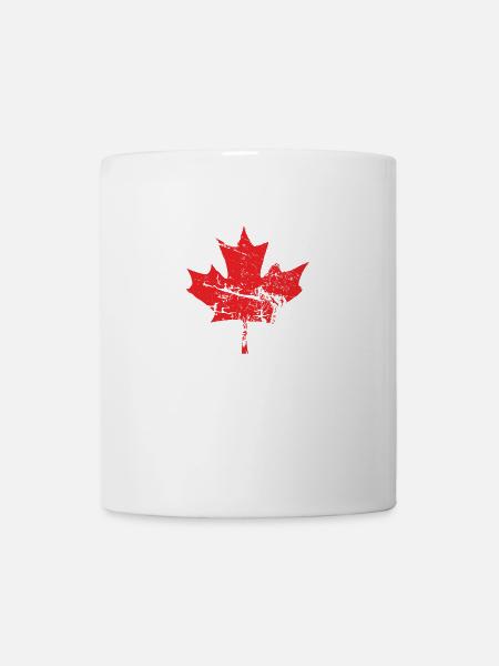 Canadian Maple Leaf - Mug - white