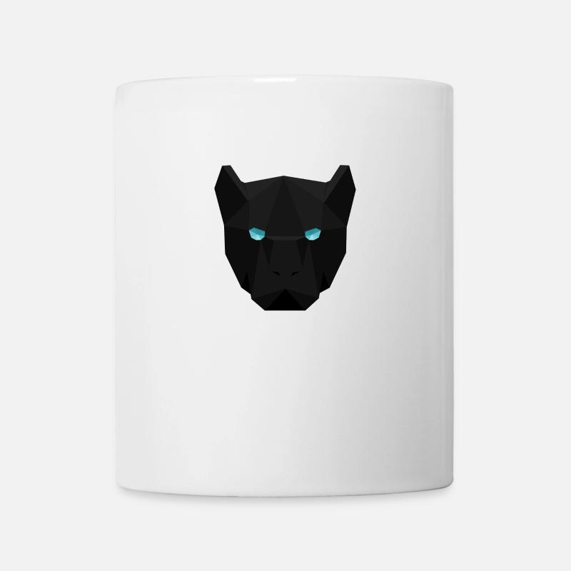 panthère - Mug blanc - blanc
