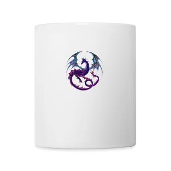 purple dragon - Mug blanc - blanc - Devant