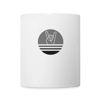 Heavy Metal Rock Festival Hard rock concert bass - Mug - white - Front