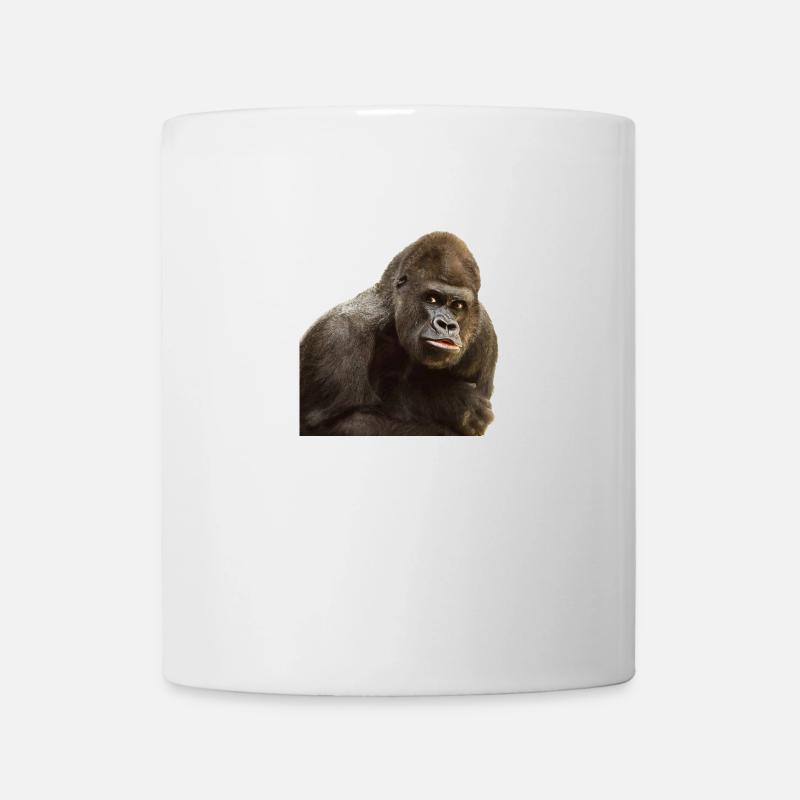 gorille - Mug blanc - blanc