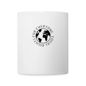 feminism - equal righs for everyone - Tasse - Weiß - Vorne