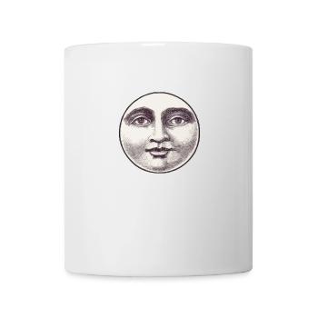 Visage lunaire du court métrage "Le voyage vers la lune" - Mug blanc - blanc - Devant