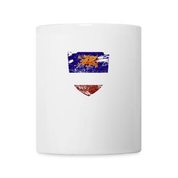 Wappen Rostock Segelschiff Geschenkidee - Tasse - Weiß - Vorne