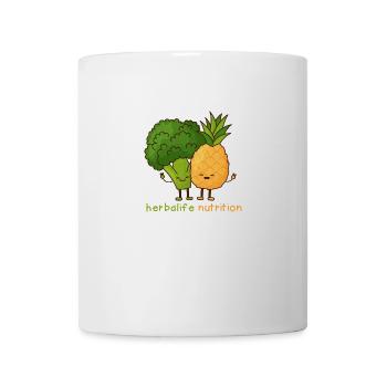 funny herbalife nutrition - Mug blanc - blanc - Devant
