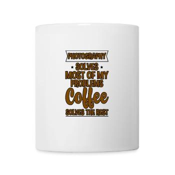 Photography Solves Most Of My Problems 2 - Mug - white - Front