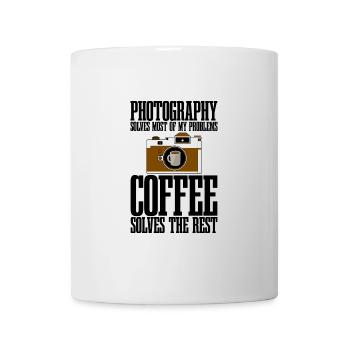 Photography Solves Most Of My Problems 4 - Mug - white - Front