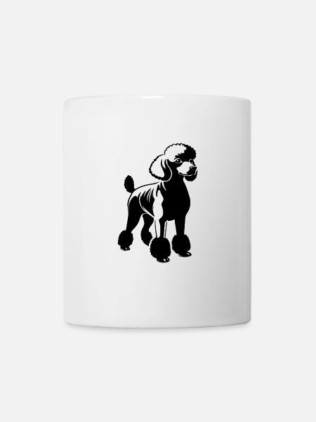Pudel - Pet Dog Design - Tasse - Weiß