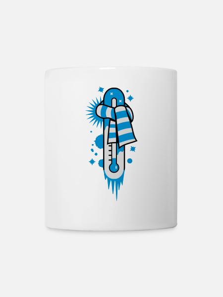 Thermometer Gefrierpunkt - Tasse - Weiß