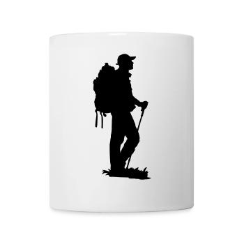 Hiking - Mug - white - Front