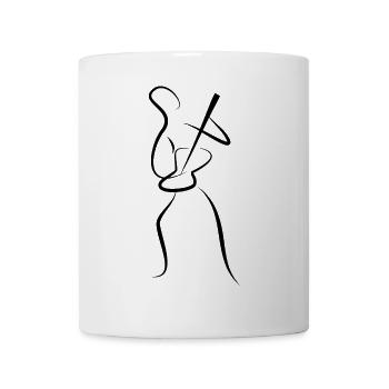 guitarist - Mug - white - Front